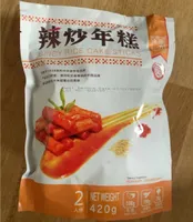 Spicy rice cake sticks
