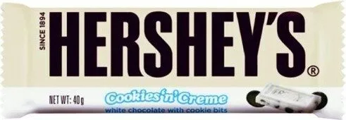 Hershey's Cookies'n'cream Weiße Schokolade Mit Keksstückchen