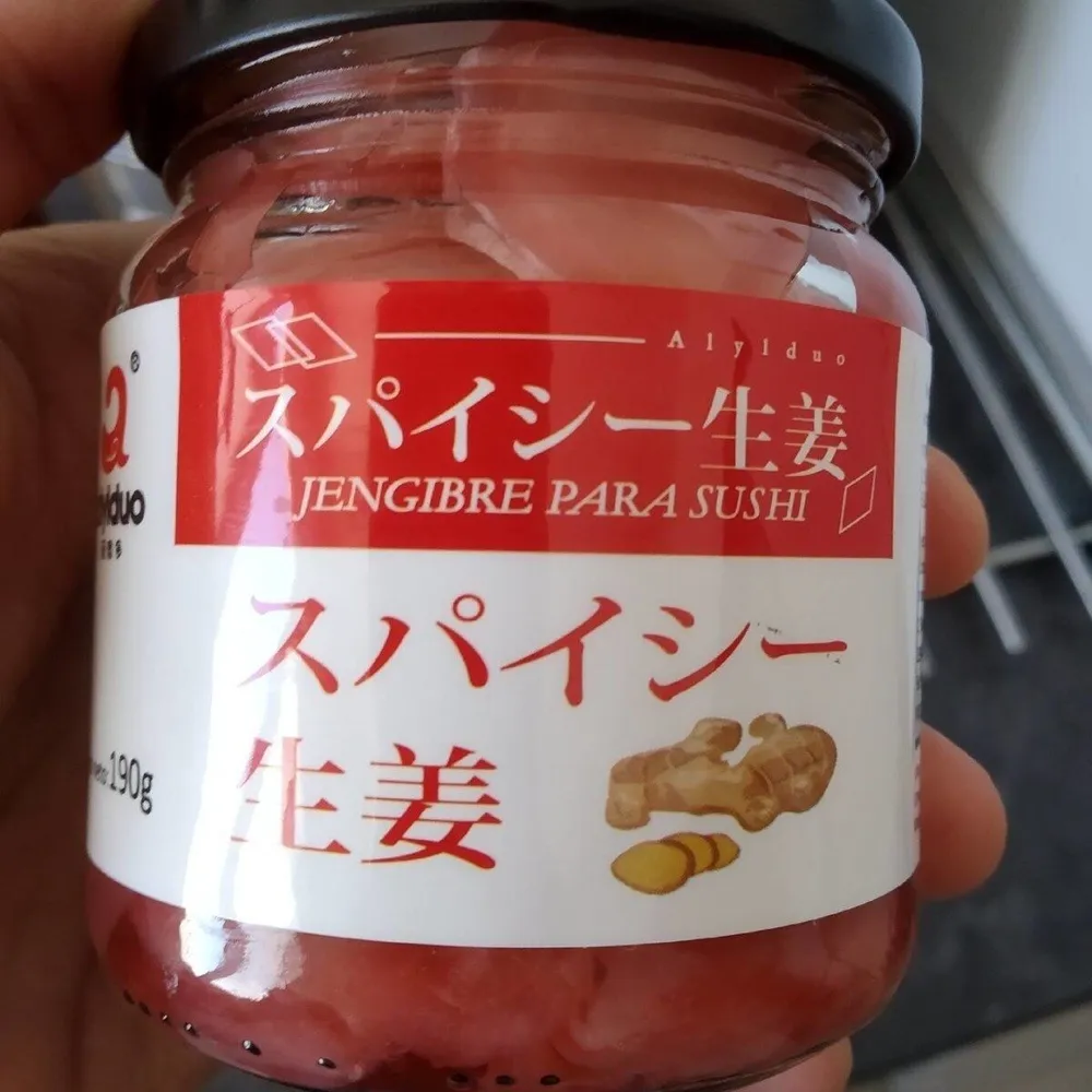 Jenjibre para sushi