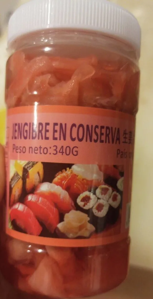 Jengibre en conserva
