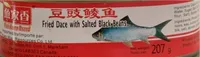Fried dace with salted black beans