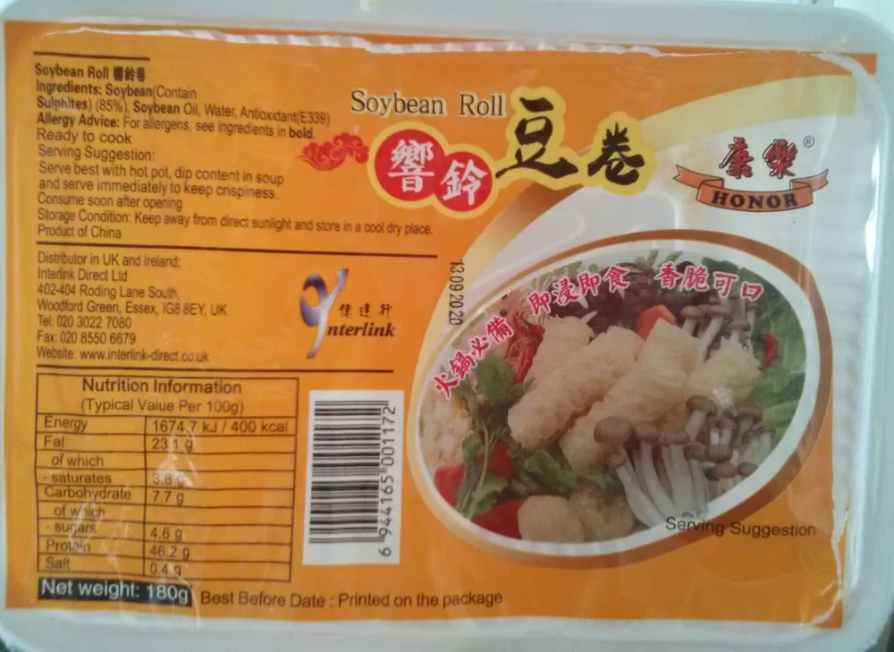 Soyabean Roll