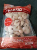 Gambas peladas