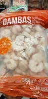 Gambas peladas