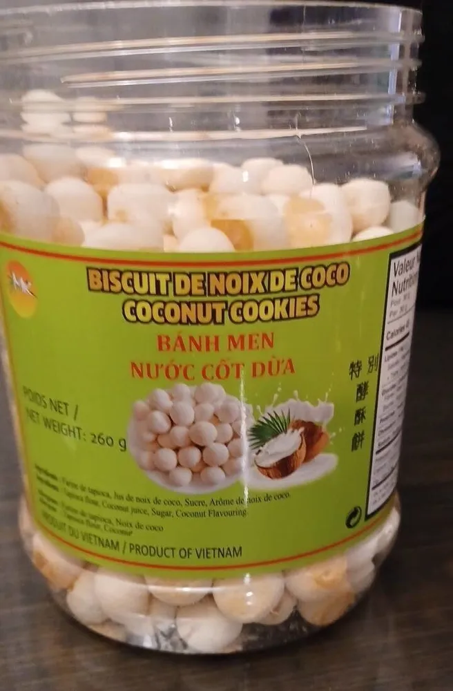Biscuit de noix de coco