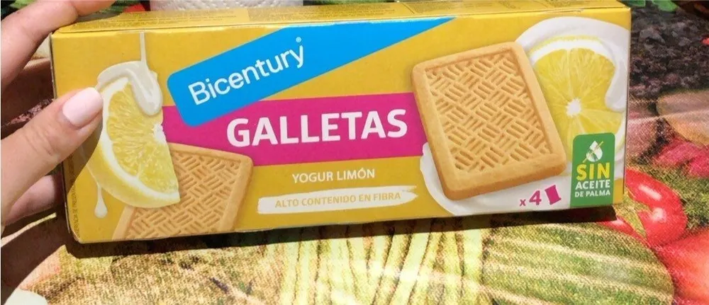 Galletas yogur limon