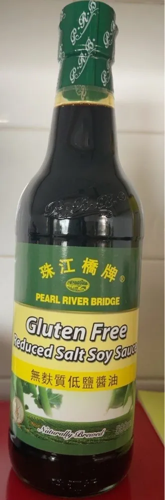 Gluten free reduced salt soy sauce
