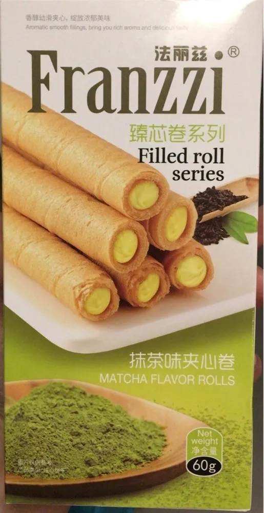 Franzzi filled roll matcha