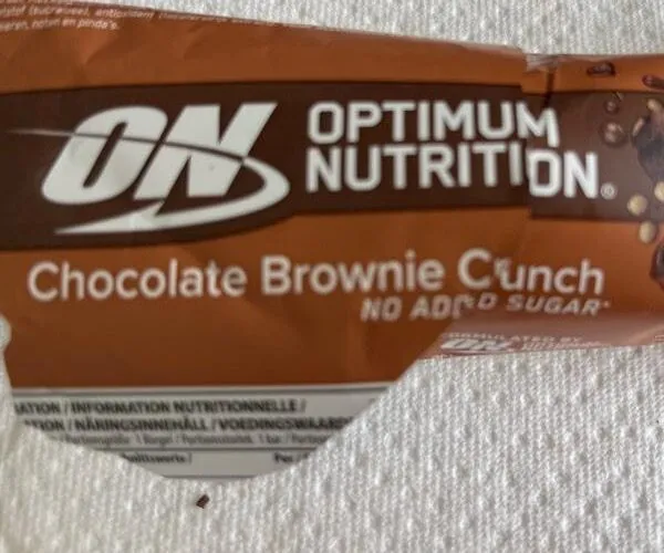Chocolate brownie crunch