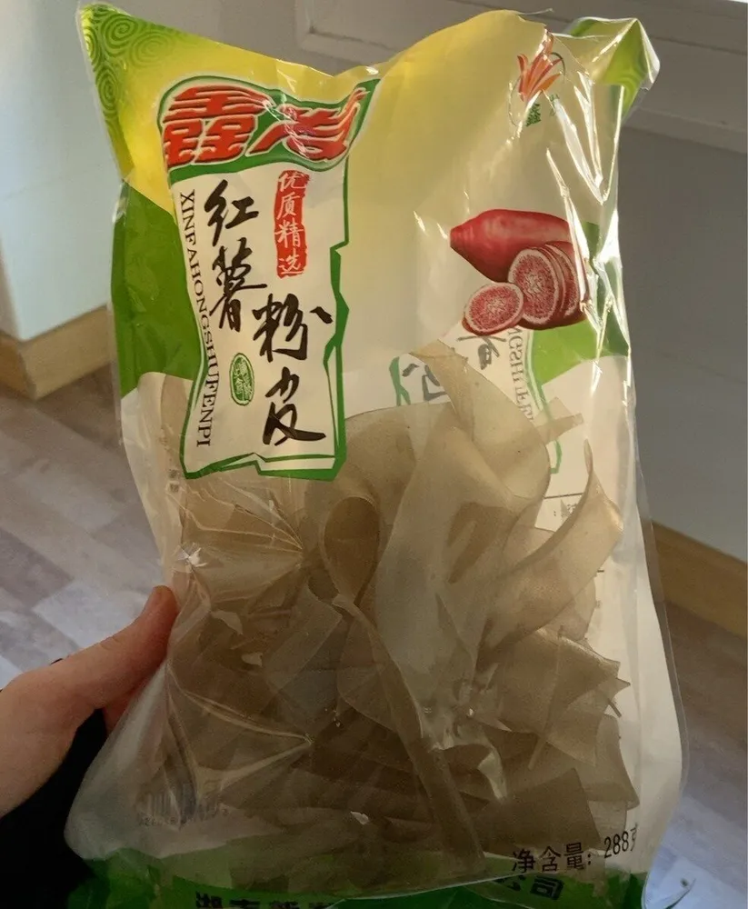 Fideos de boniato