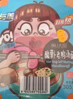 Sour soup heating Noodles
