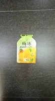 Gelée  de konjac, prune verte et mangue