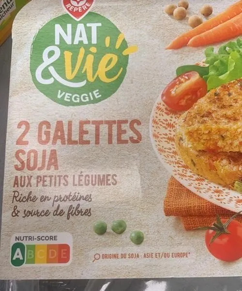 GALETTE SOJA AUX PETITS LEGUMES