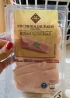 Pechuga de pavo cocida