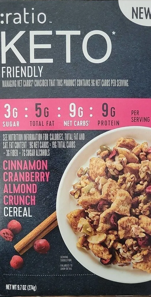 Cinnamon Cranberry Crunch Ceral