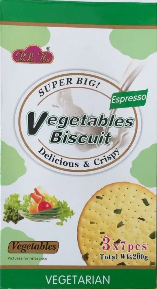 Super Big Vegetables flabour biscuit