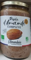 Purée d'amandes complètes