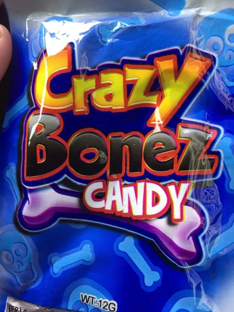 Crazy bonez candy