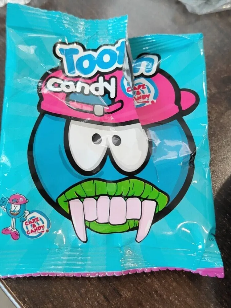 Monster tooth lollipop