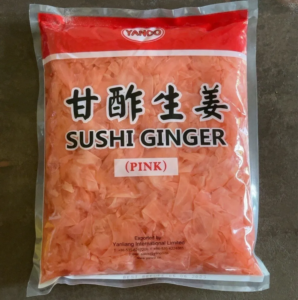 Sushi ginger (pink)