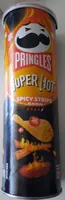 Pringles super hot Spicy strips flavour