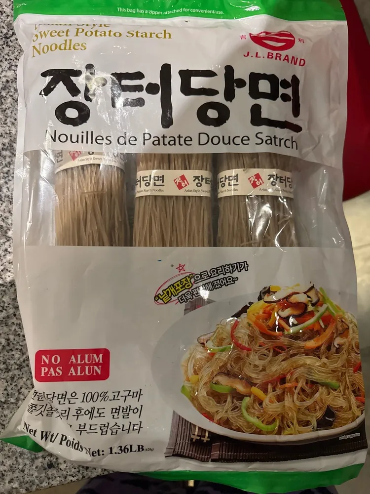 Asain Style Sweet Potato Strach Noodle