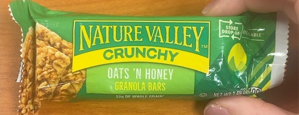 Oats N honey granola bar