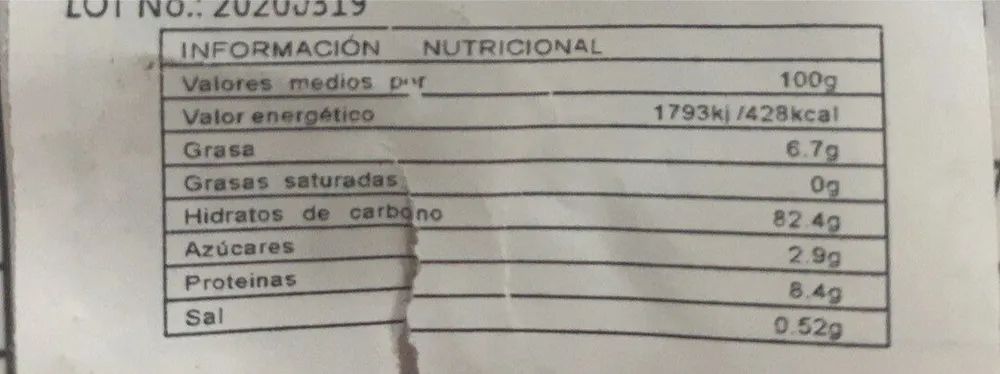 galletitas sabor a sesamo