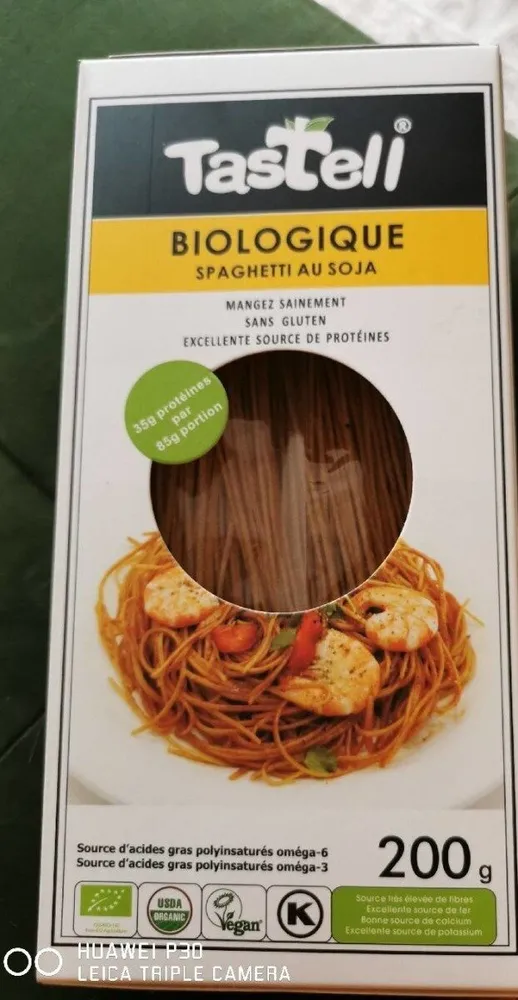 Spaghetti au soja