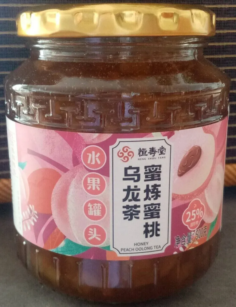 peach oolong tea