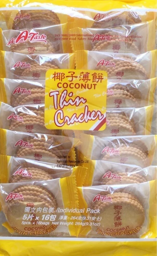 Coconuts thin cracker