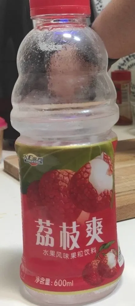 Bebida de fruta sabor a litchi