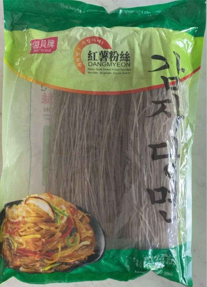 Asian Style Sweet Potato Noodles