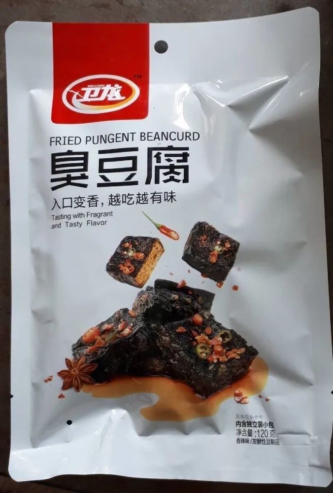Fried pungent beancurd