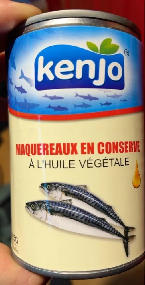 Maquereaux en conserve à l’huile végétale