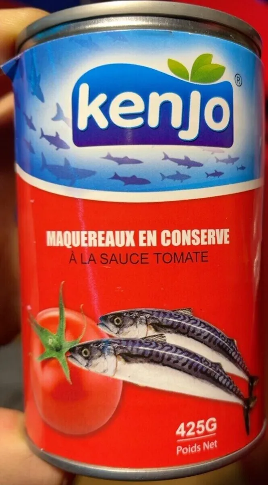 Maquereaux en conserve à la sauce tomate