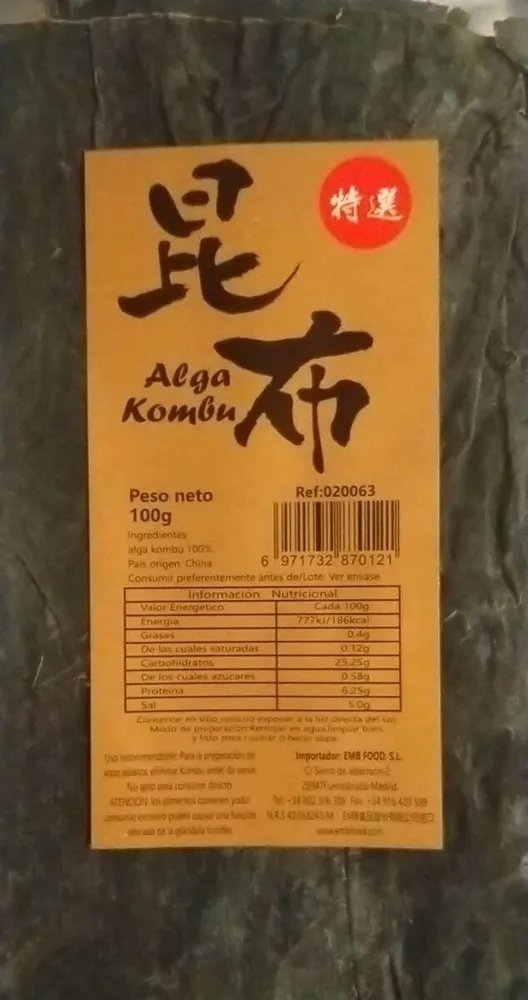 Alga kombu