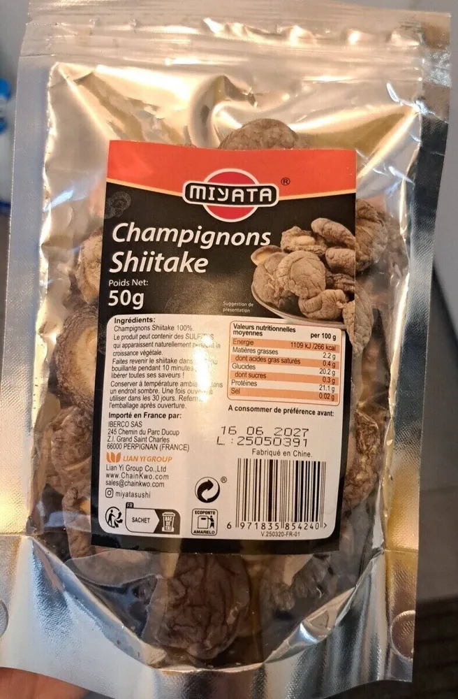 Champignons Shiitake