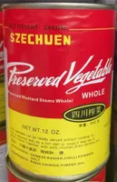 Preserved mustard stems whole