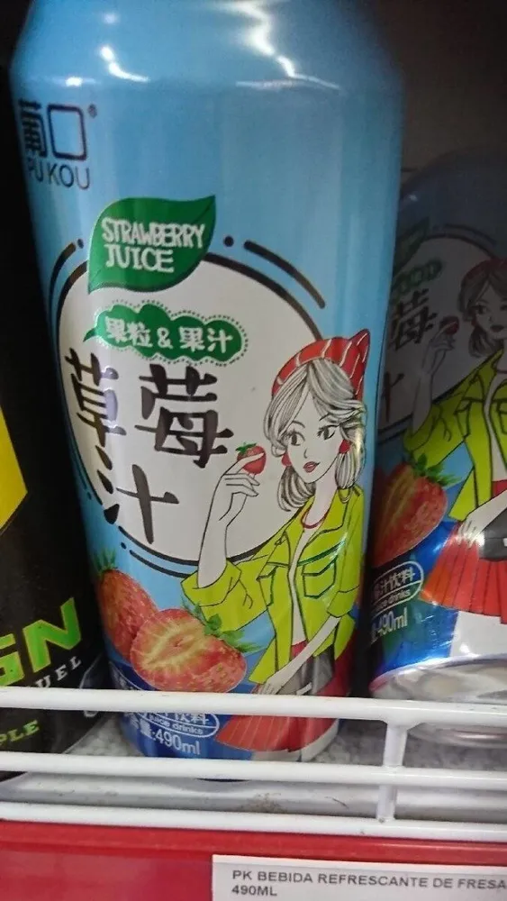 PK bebida Refrescante de Fresa