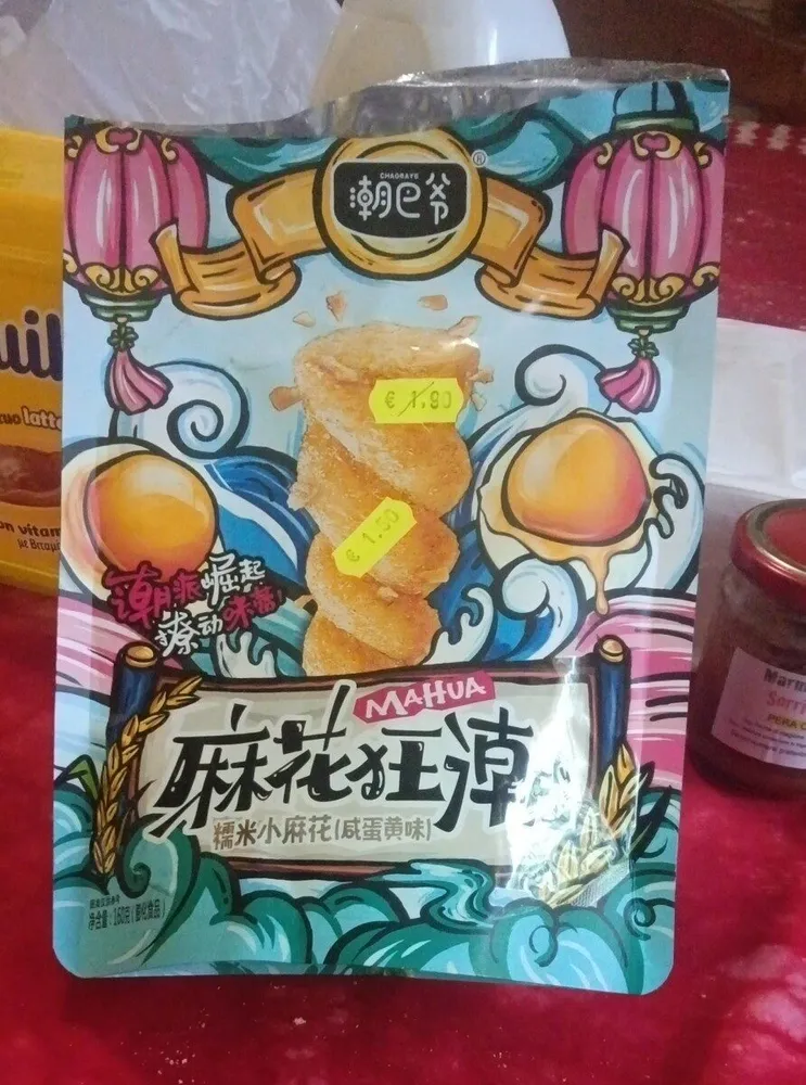Snack salati a base di frumemto  CHAOBAYE