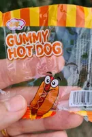 Gummy hot dog