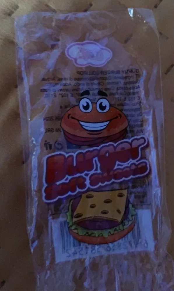 Burger soft sweets