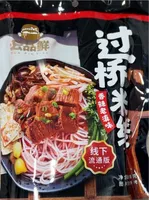 Fideos de arroz glutinoso picante