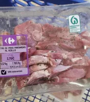 Chuletas de pavo marinadas al ajillo