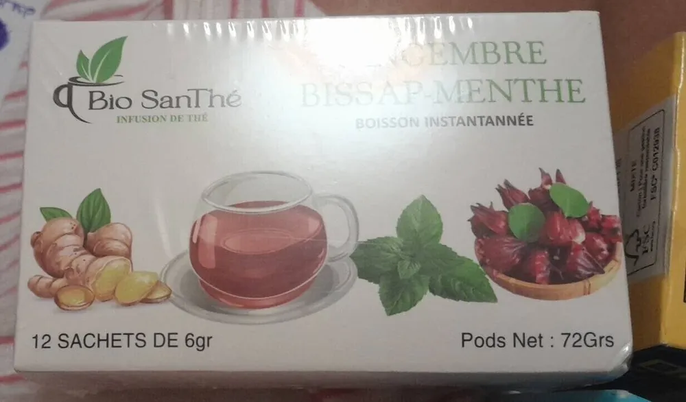 Gingembre bissap menthe