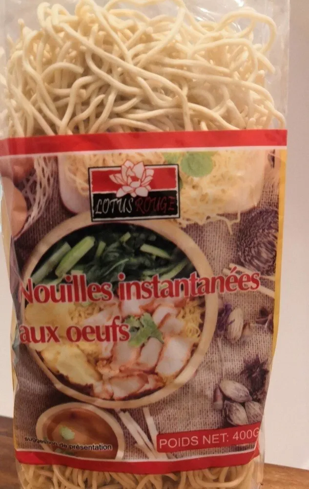 Nouilles instantanées aux oeufs