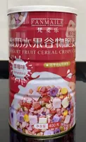 yogurt fruit crispy cereal