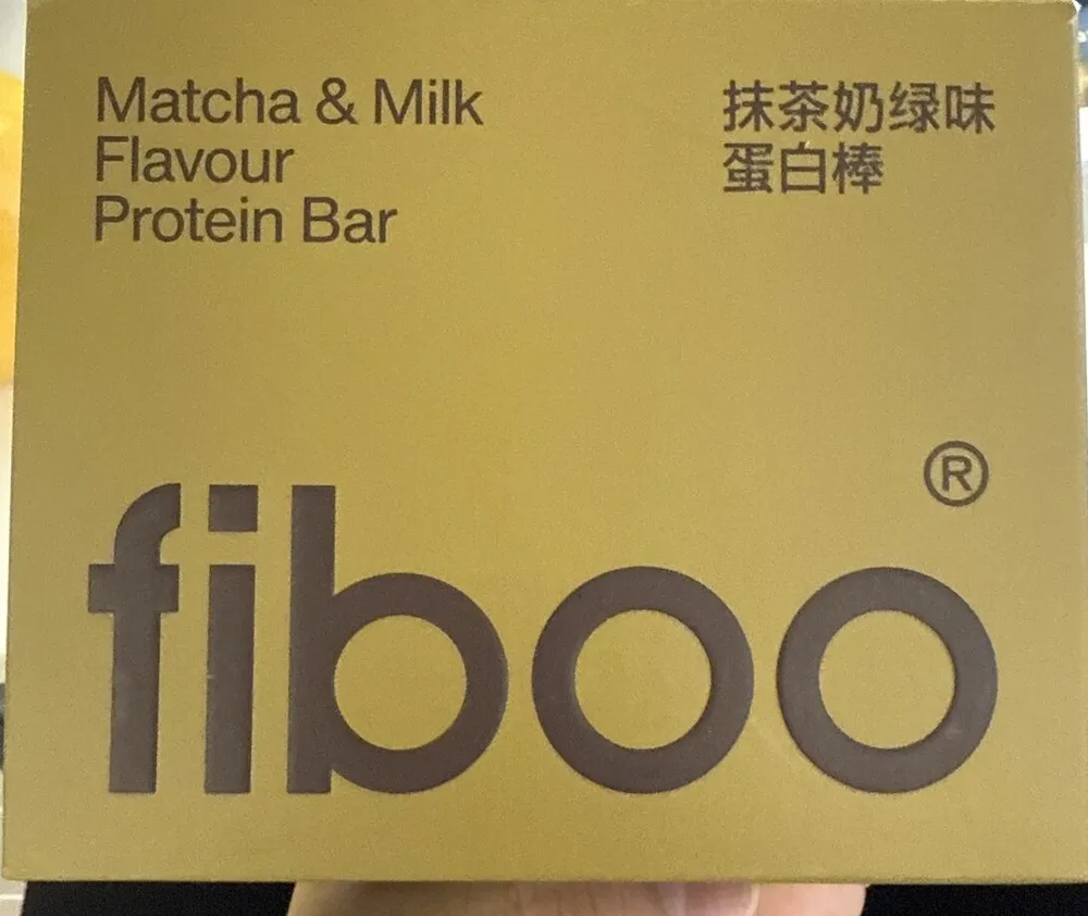Matcha & Milk Flavour. Protein Bar