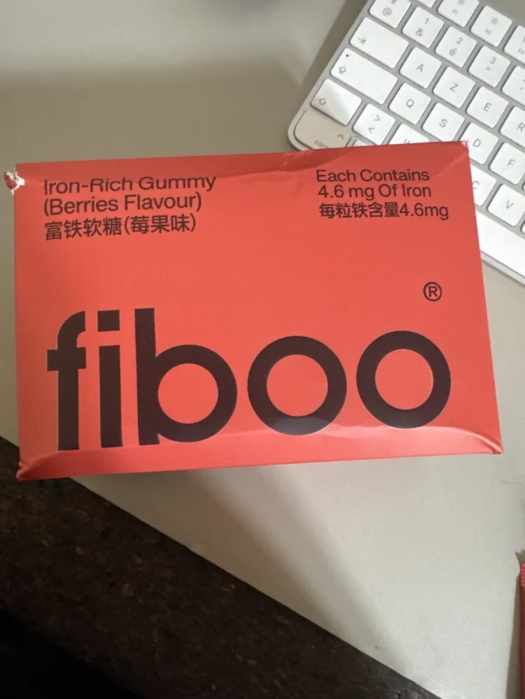 Iron-Rich Gummy Berry Flavour